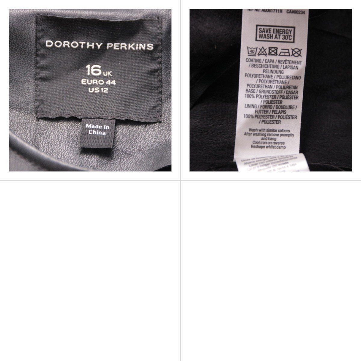 кожаная куртка Dorothy Perkins