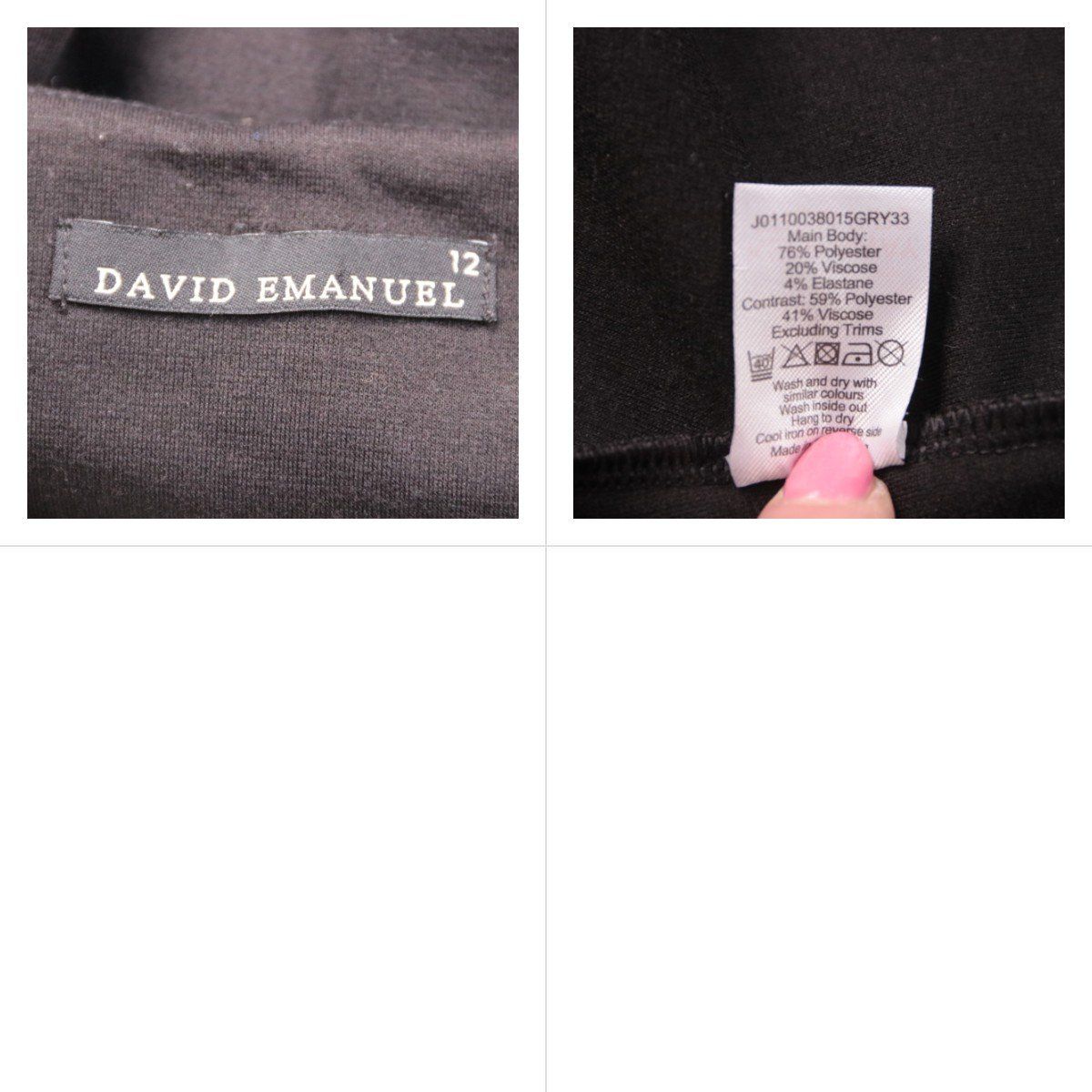 платье David Emanuel