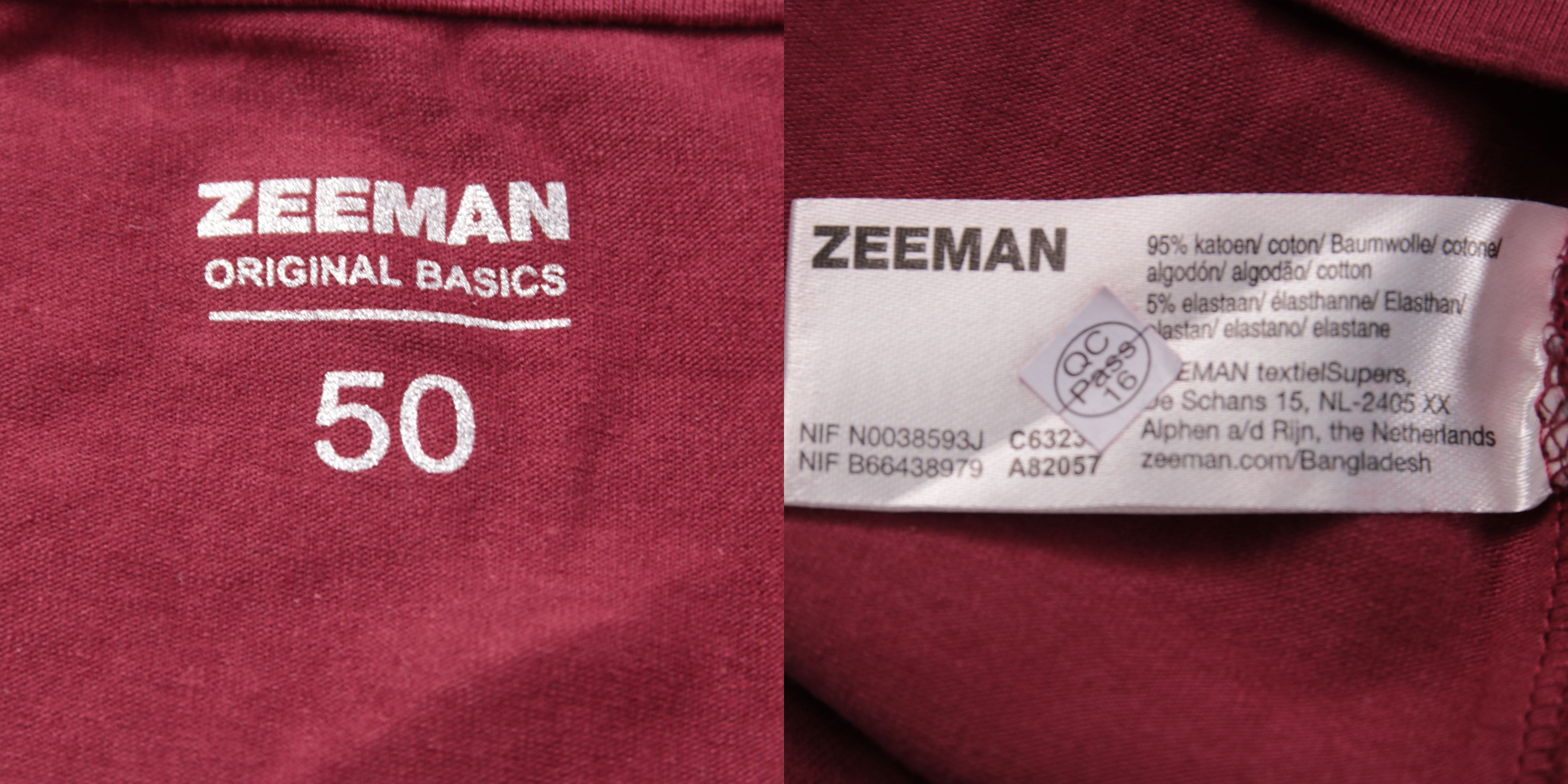 футболка Zeeman