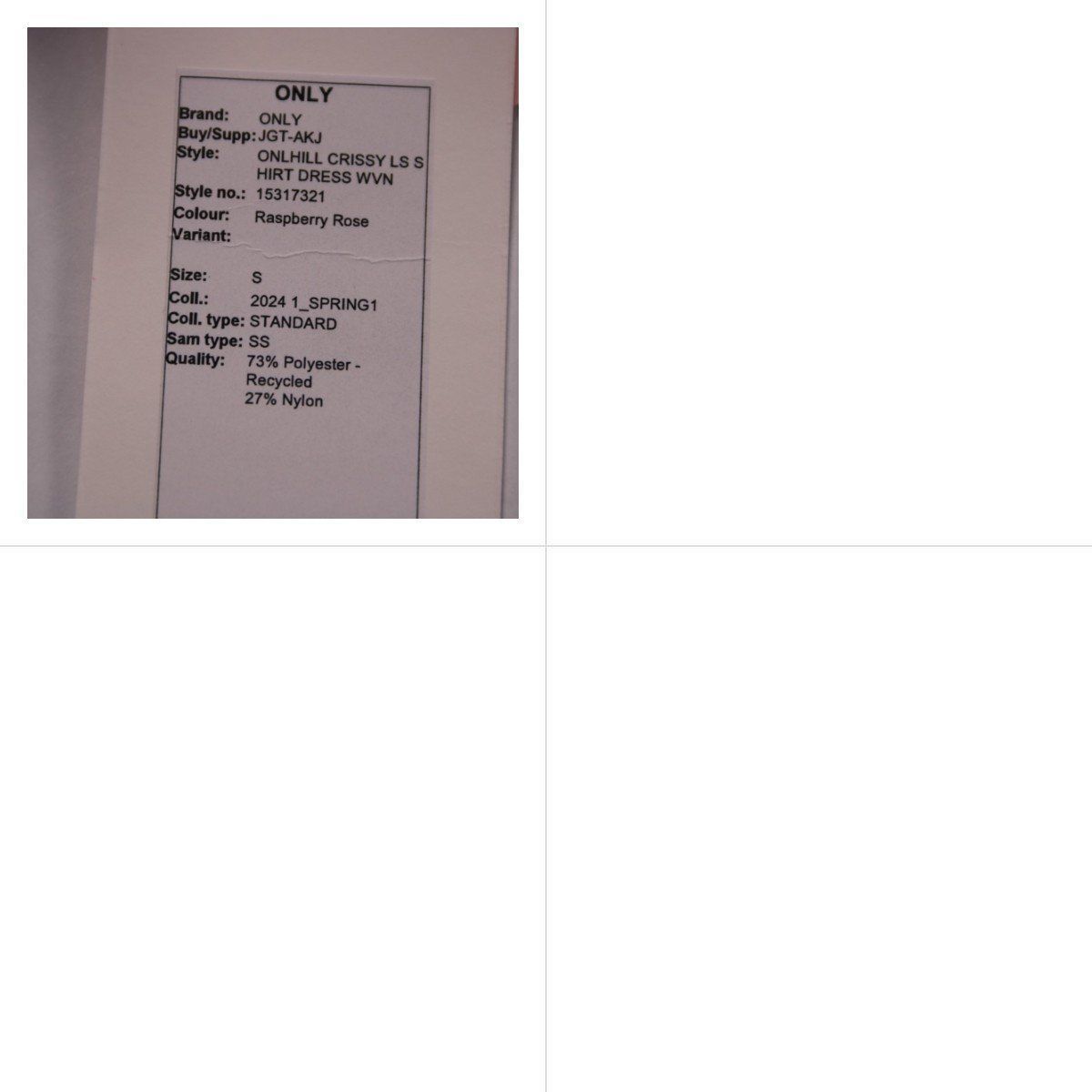 платье-рубашка ONLY