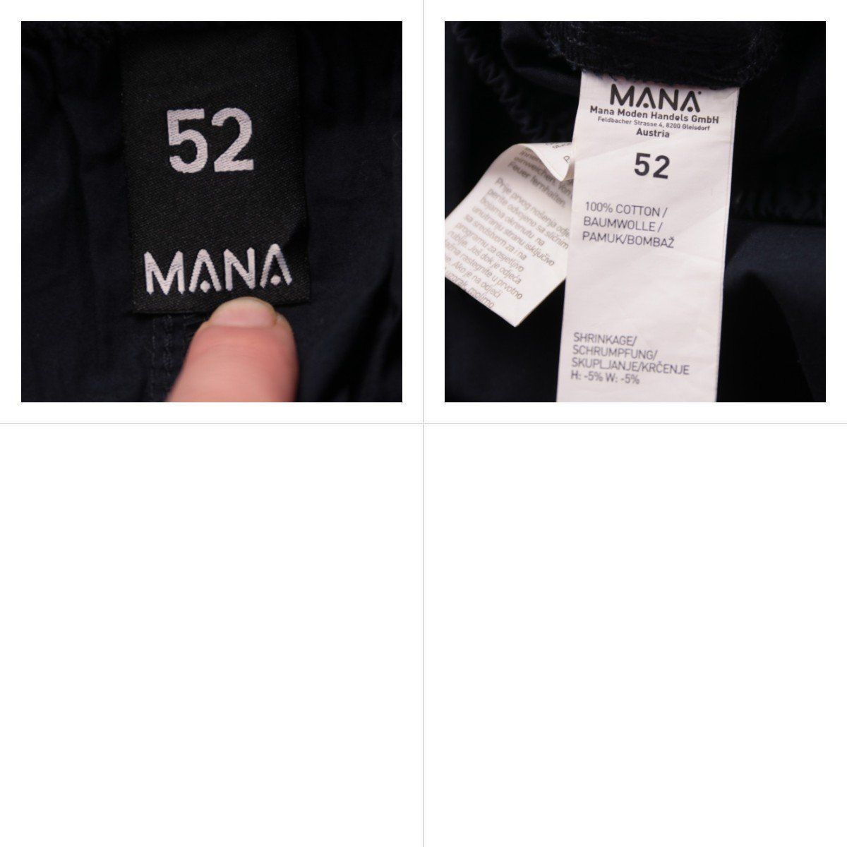 брюки MANA