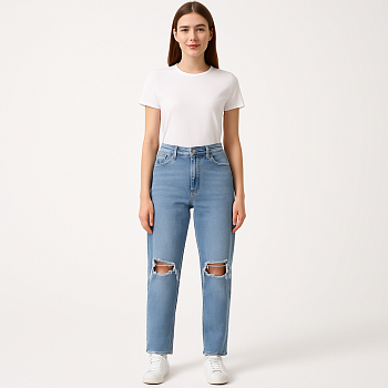 джинсы Mom Jeans