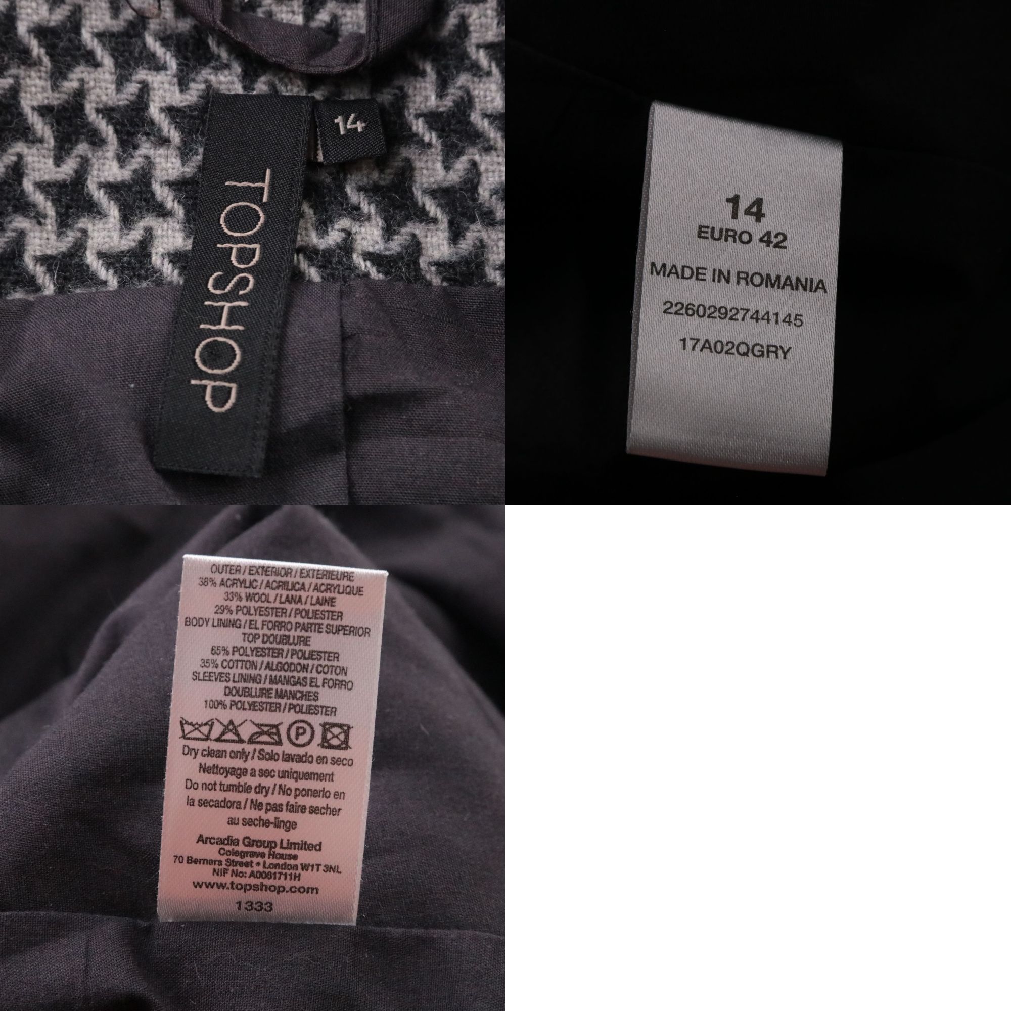 пальто Topshop