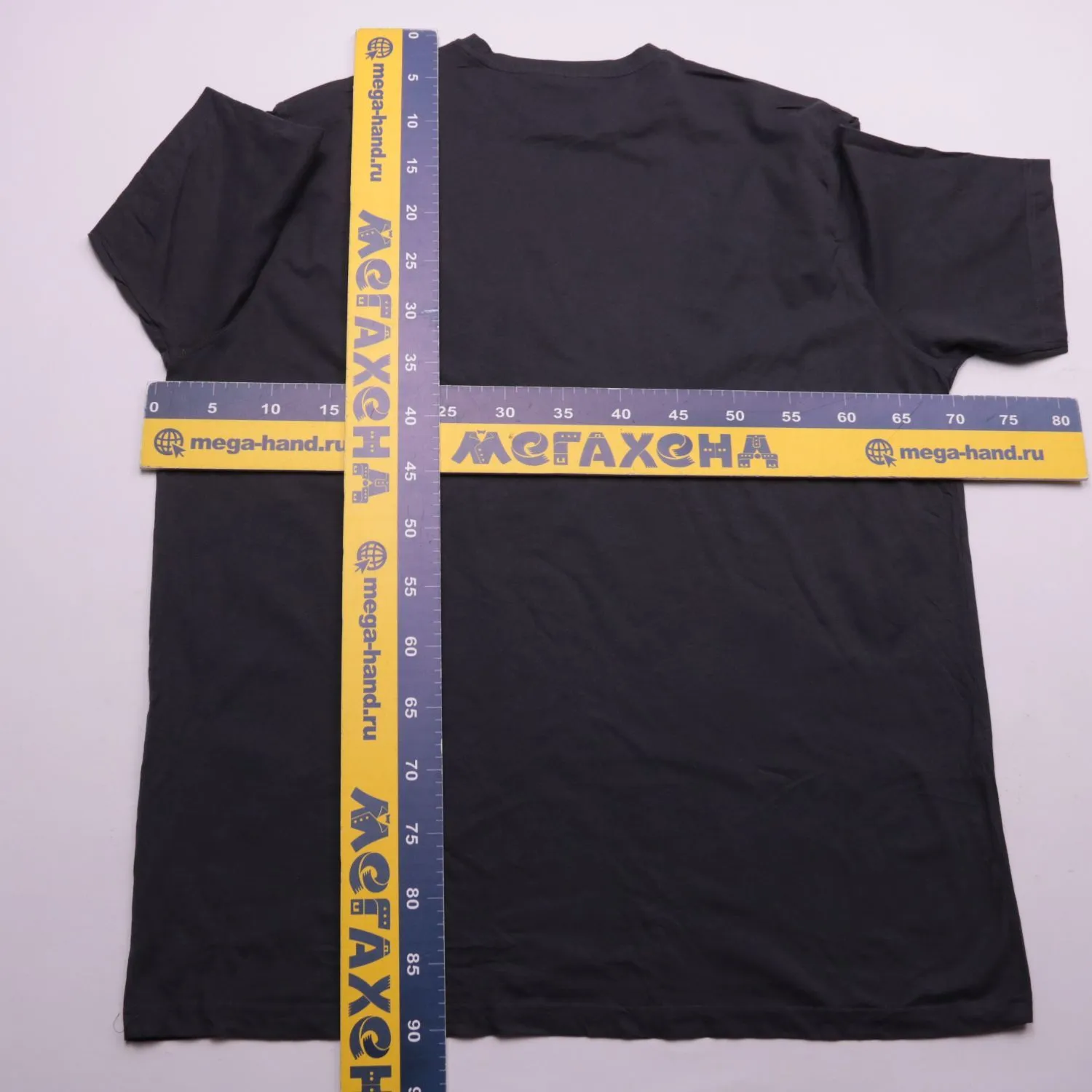 Чёрная футболка Espionage свободного кроя, размер 60 (3XL)