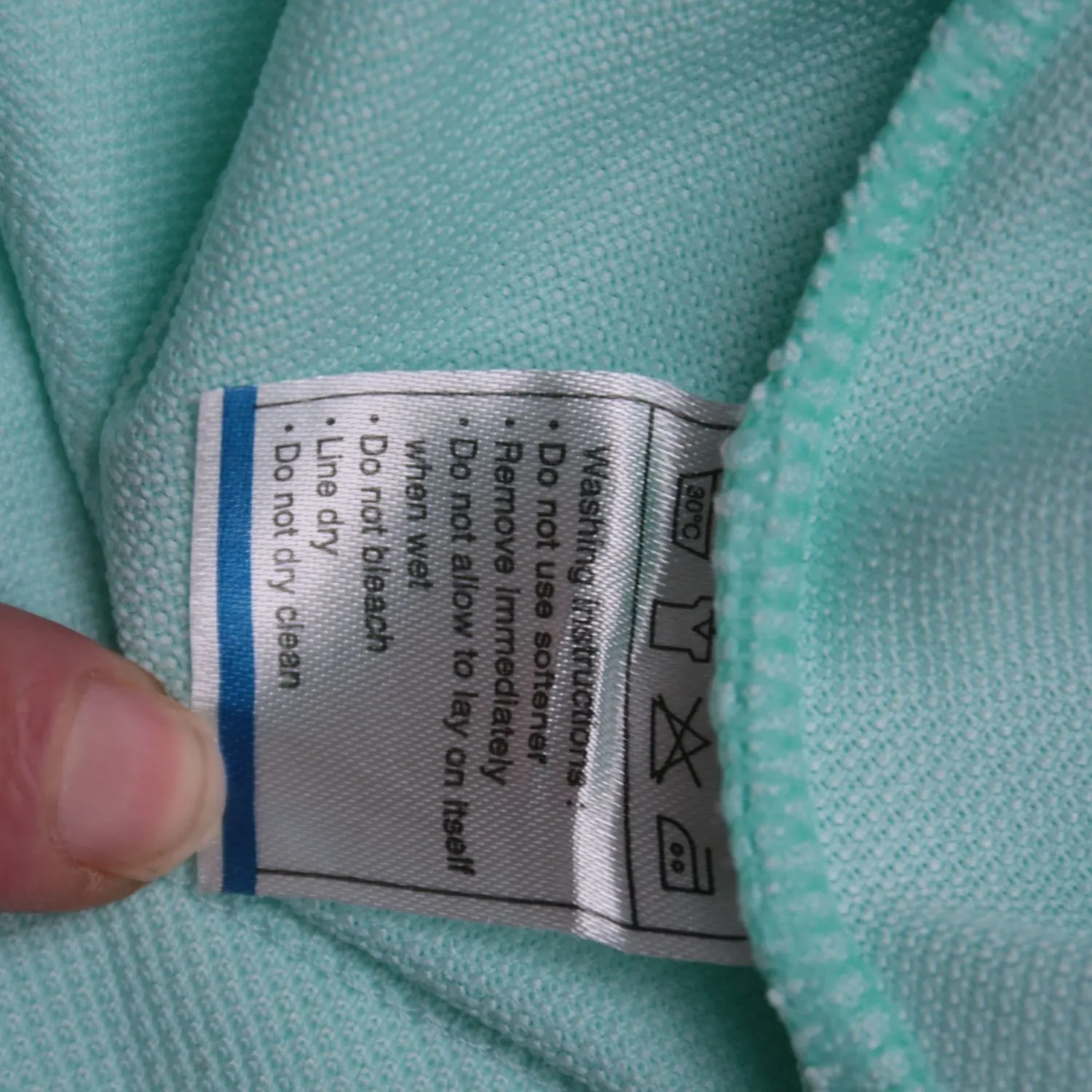 Бирюзовое поло ENZO Classic с вышивкой, размер 60 (3XL)