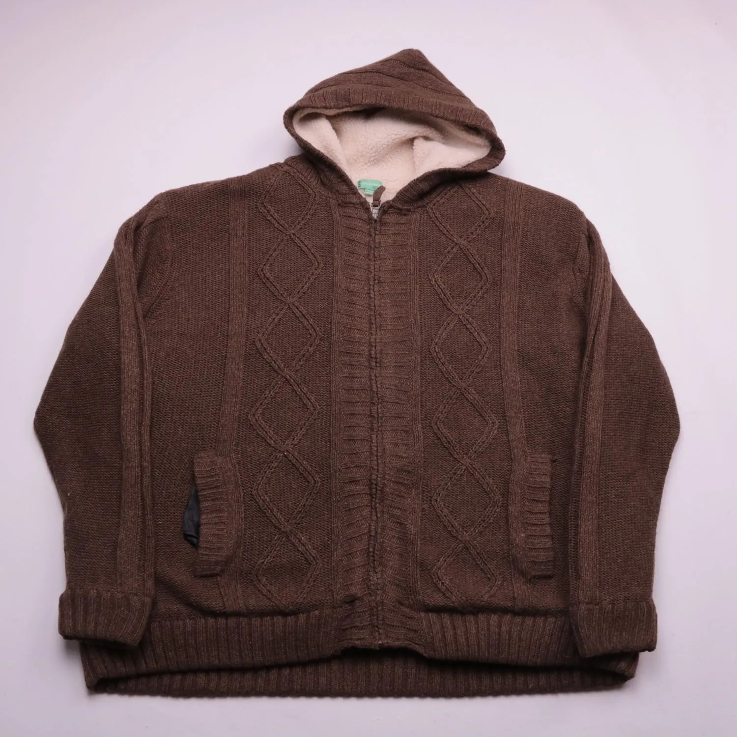 Коричневое худи Southbay с капюшоном и подкладкой, размер 60 (3XL)