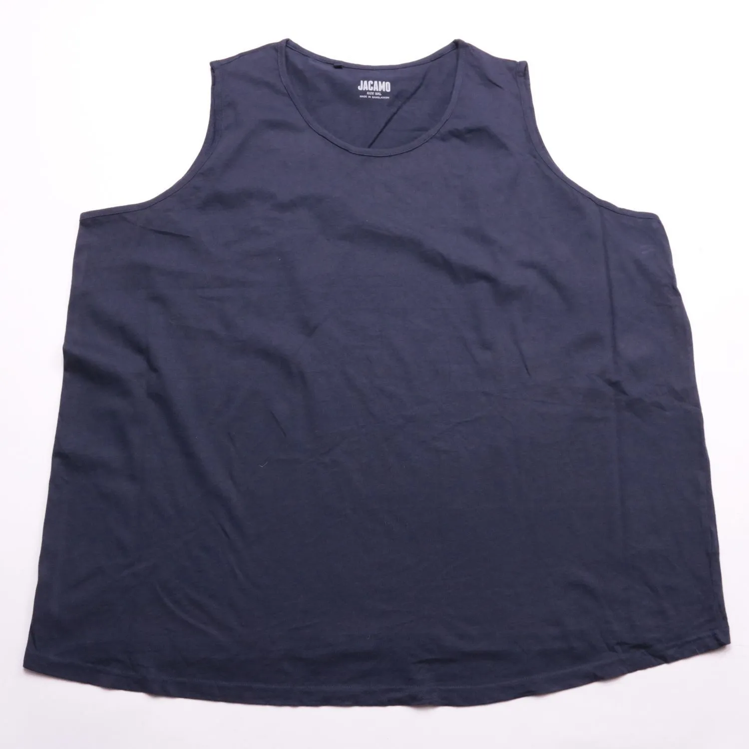 Тёмно-синяя майка Jacamo свободного кроя, размер 60 (3XL)